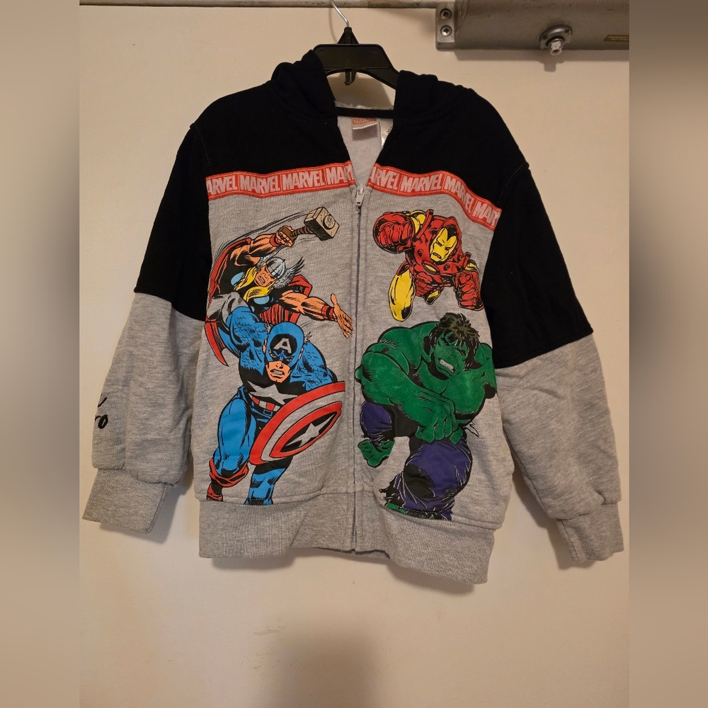 Marvel Avengers Zip-up Hoodie - Picture 1 of 7
